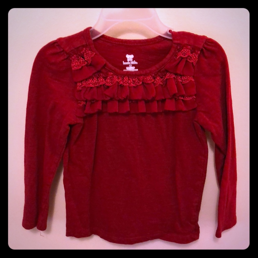 Girls Red Top